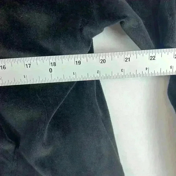 90 Degree by Reflex Jacket Black Women Size Small Full Zip Velvety Fleece - Picture 6 of 7